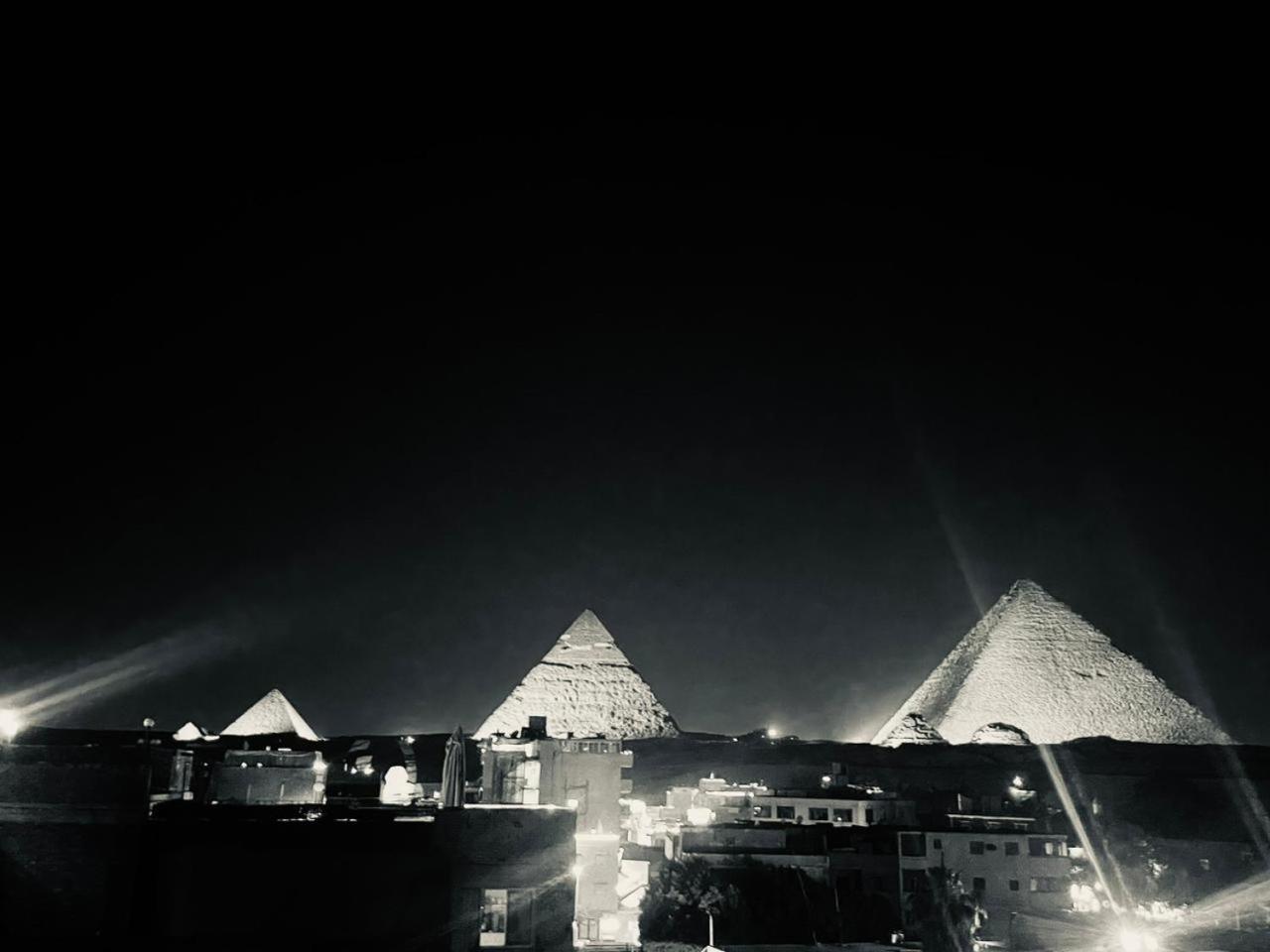 The Pyramids Gate Inn Kafret el-Gabal Екстериор снимка